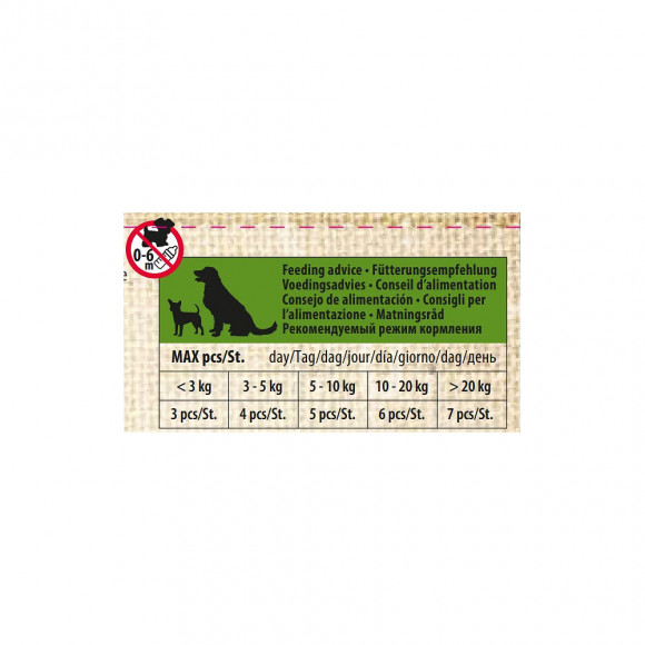 Friandise Riz Et Agneau  Haltère Hapki Bbq. Pour Chien . 150 G. Sans Gluten. - Flamingo Pet Products - Fl-520263