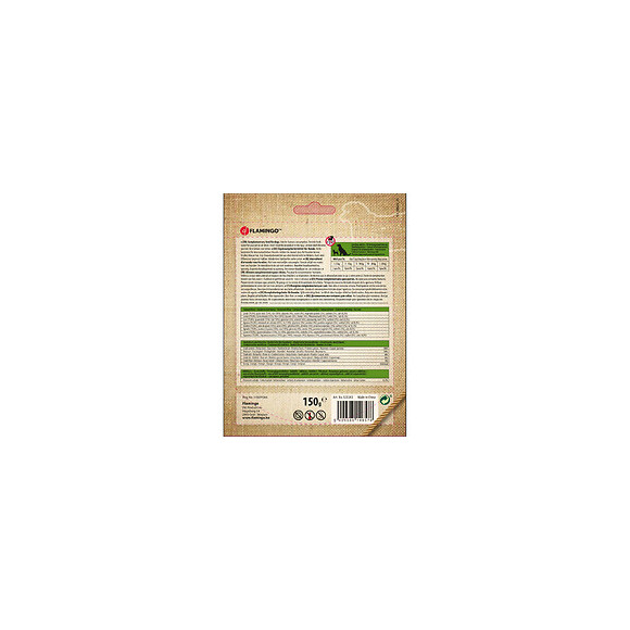 Friandise Riz Et Agneau  Haltère Hapki Bbq. Pour Chien . 150 G. Sans Gluten. - Flamingo Pet Products - Fl-520263