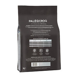 Paleocroq Croquettes Race Moyenne Par Demavic - 3 Kg - Pour Chien
