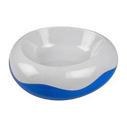 Duvo+ Chien Bol De Refroidissement Blanc/bleu 29x29x9,5cm 1,122kg