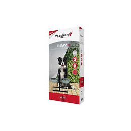 Vadigran Bar Avec 2 Mangeoires Inox - 2 X 2500 Ml - Pour Chien