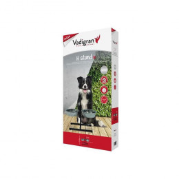 Vadigran Bar Avec 2 Mangeoires Inox - 2 X 2500 Ml - Pour Chien