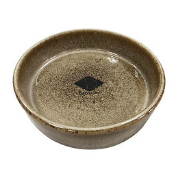 D+d Chat Gamelle Et Bol D`eau Jasper Kat Sand  13,5x13,5x4,5cm 0,27kg