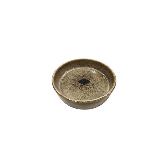 D+d Chat Gamelle Et Bol D`eau Jasper Kat Sand  13,5x13,5x4,5cm 0,27kg