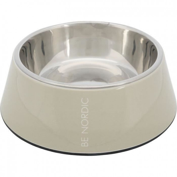 Trixie Gamelle Be Nordic En Melamine - 0,2 L - O 14 Cm - Sable - Pour Chien