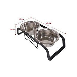 Diner Double En Fer En Forme Dos 800 Ml X 2