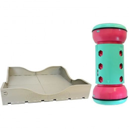 Distributeur De Croquettes Duo Pipolino-s+ Bicolore