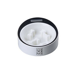 Yumi Smart Bowl - Round Shape - With Slow Food - White + Black -