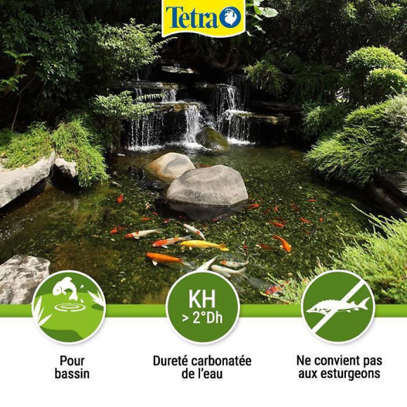 Tetra Conditionneur Deau Pond Crystal Water - Pour Poissons De Bassins - 1l