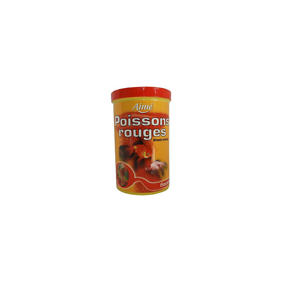 Aime Nourriture Pour Poissons Rouges - Aliment Complet En Flocons - 1 L