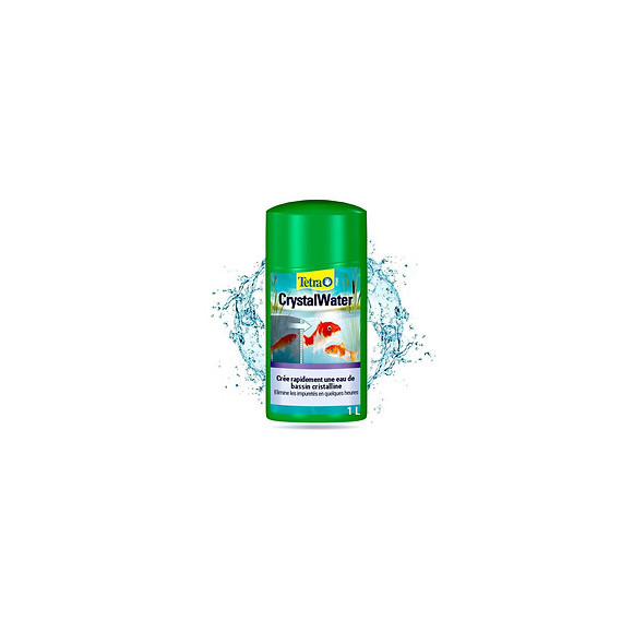 Tetra Conditionneur Deau Pond Crystal Water - Pour Poissons De Bassins - 1l