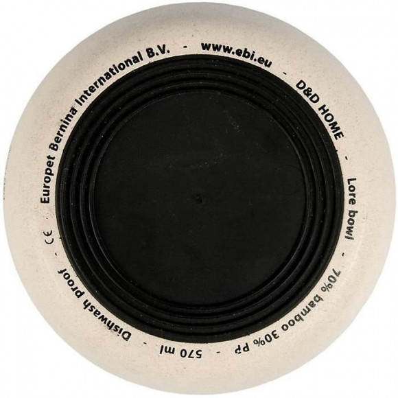 D+d Chien Lore Mangeoire Gris 14,2x14,2x5,2cm 0,16kg