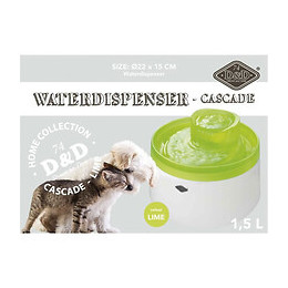 Ebi Distributeur Deau Danimaux Cascade 1,5 L Vert Citron 603/445761