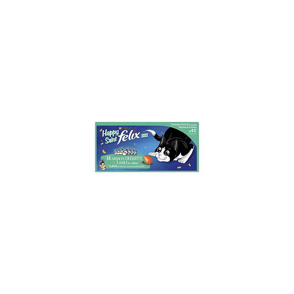 Felix Tendres Effiles En Gelee - Poissons 48x 100 G 34+14 Offerts