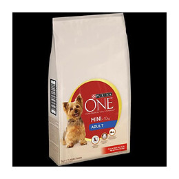 Purina One Croquettes Chien Mini Au Boeuf Et Riz 7kg