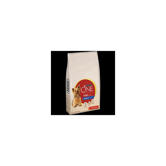 Purina One Croquettes Chien Mini Au Boeuf Et Riz 7kg