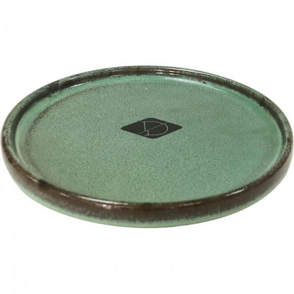 D+d Chat Gamelle Jasper Kat Green Vert 13x13x2,5cm 0,225kg
