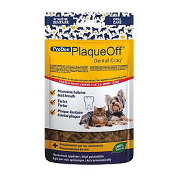 Buccosante Croquette Soin Dentaire Plaque Off Dental Croquettes - 60 G - Pour Chien