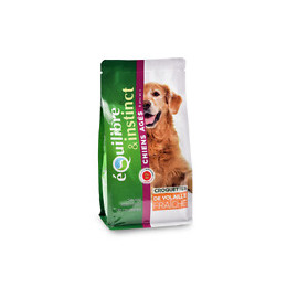 Croquettes De Viandes Fraiches A La Volaille Sachet De 500g Pour Chien Agé 501019 - Equilibre & Instinct - Eq-05506
