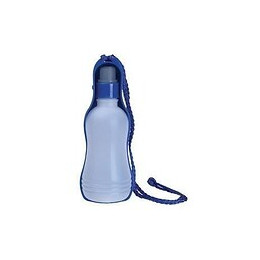 Mpets Bouteille Deau - Pour Chien - 750ml - Bleu