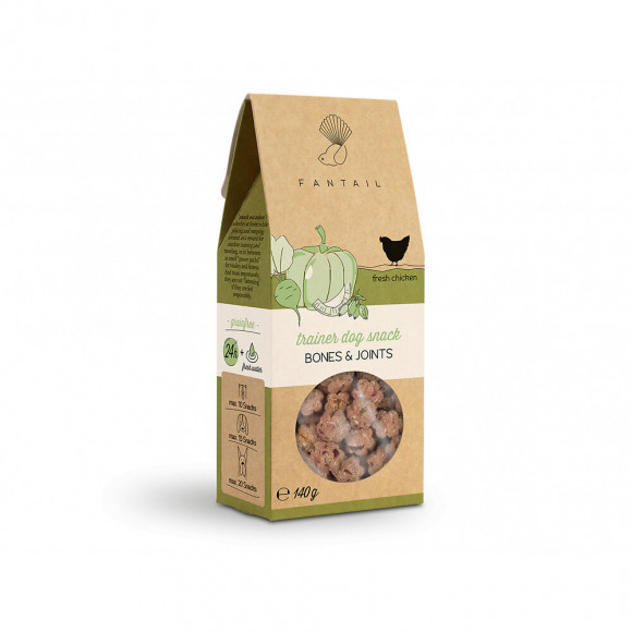 Friandise Pour Le Dressage Au Poulet Sans Céréales Et Sans Gluten 140 G Pour Chien - Fantail - Va-17691