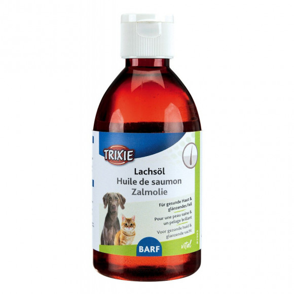 Huile De Saumon 250 Ml Pour Chat Et Chien - Trixie - Tr-2993