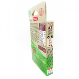 Friandise Pour Chiot Bio.  Forme Petit Os.  60 Grammes. Saveur Lait. - Zolux - Zo-482185