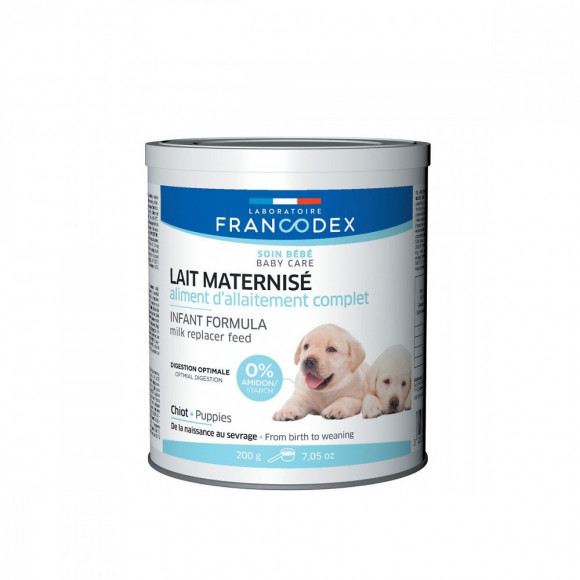 Lait Maternisé 200g Pour Chiots - Francodex - Fr-170402