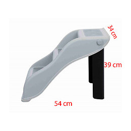 Trixie Escalier - 34 X 39 X 54 Cm - Gris Clair - Pour Chien