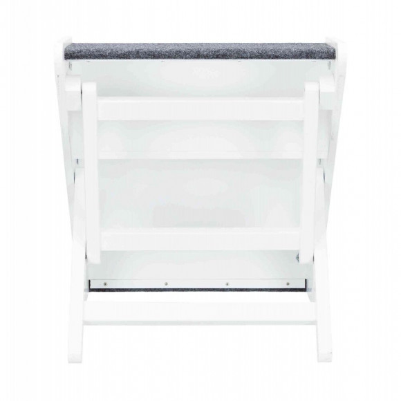 Trixie Escalier - 40 X 67 Cm - Reglable En Hauteur - Blanc - Pour Chien