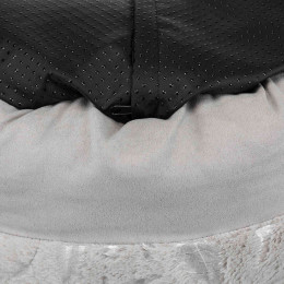 Lit Feather Ø 50 Cm. Gris/argent. Pour Chats Et Petit Chiens. - Trixie - Tr-36528