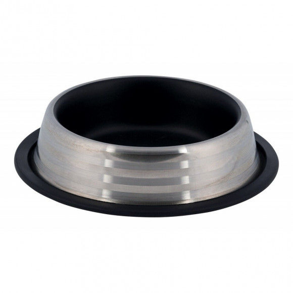 0.45 Litre Ø 19 Cm Gamelle Ecuelle En Acier Inox. Pour Chien. - Trixie - Tr-24857