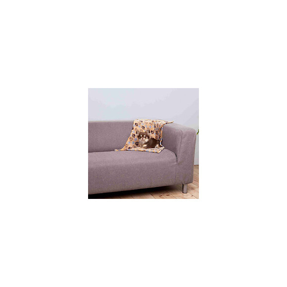 Couverture Beige Laslo Pour Chien. 150 X 100 Cm. - Trixie - Tr-37203