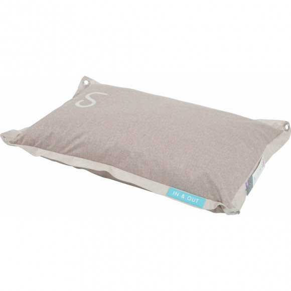 Coussin In & Out. Pour Chien. 75 X 55 X16 Cm. Couleur Taupe. - Zolux - Zo-409711tau