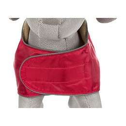 Manteau  Orléans Rouge. Taille L Encolure: 50-67 Cm. Pour Chiens. - Trixie - Tr-680316