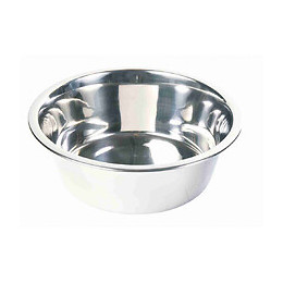 1.8 Litre Écuelles Acier Inox  Pour Chien Ø 20 Cm - Trixie - Tr-24843