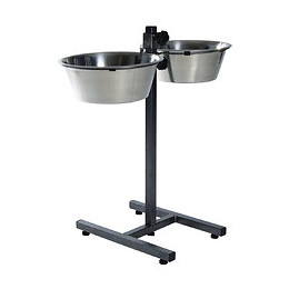 Bar 2 × 4.5 L Ø 28 Cm H 60 Cm  Max . Pour Chiens - Trixie - Tr-24923