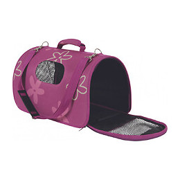 Panier De Transport Flower. Taille L. Couleur Prune. Pour Chat Ou Chien. - Zolux - Zo-423448pru