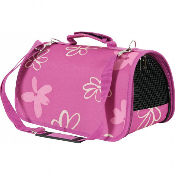 Panier De Transport Flower. Taille L. Couleur Prune. Pour Chat Ou Chien. - Zolux - Zo-423448pru