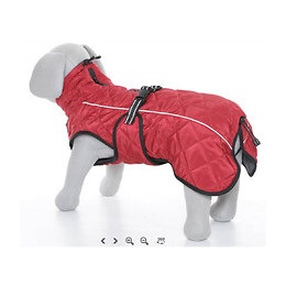 Manteau Minot Taille S  Encolure Max 37 Cm. Couleur Rouge. Pour Chien. - Trixie - Tr-67984