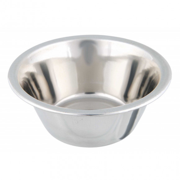 200 Ml,  Écuelles Acier Inox Pour Chien, Ø 10 Cm. - Trixie - Tr-24840