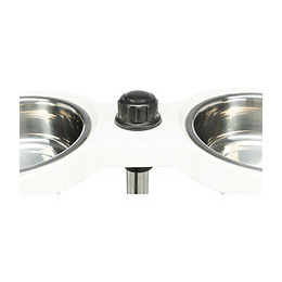 Bar Pour Chiens, Mélamine/acier Inoxydable 54 Cm - Trixie - Tr-25007