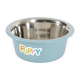 Ecuelle Inox Puppy. Ø 16.5 Cm . Couleur Bleu - Zolux - Zo-475542ble