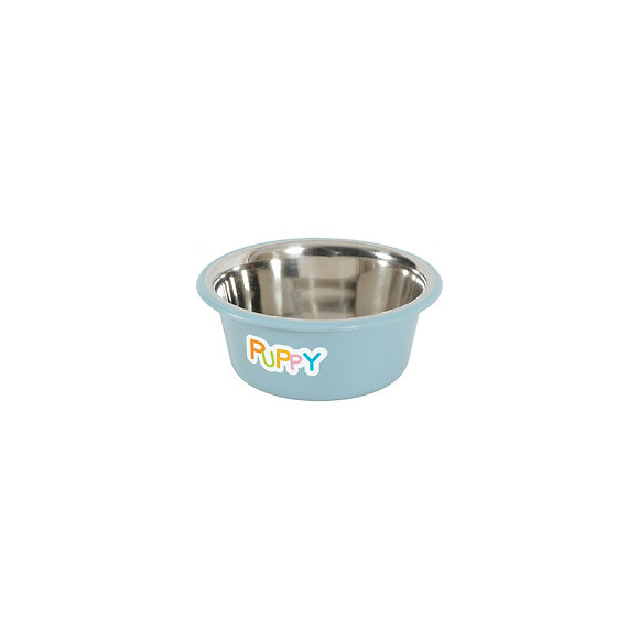 Ecuelle Inox Puppy. Ø 16.5 Cm . Couleur Bleu - Zolux - Zo-475542ble
