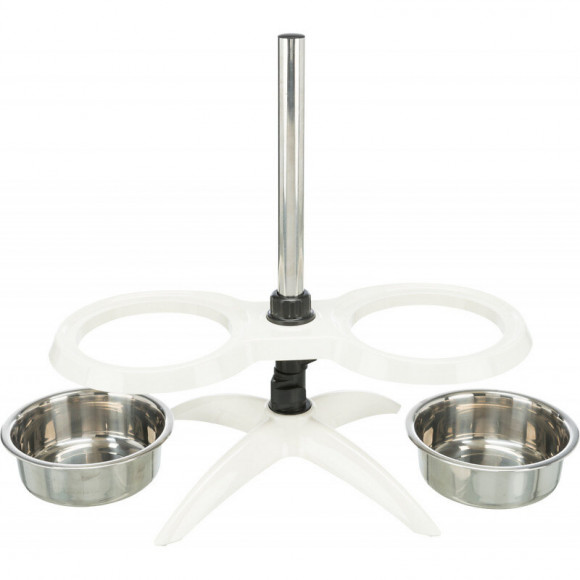 Bar Pour Chiens, Mélamine/acier Inoxydable 54 Cm - Trixie - Tr-25007