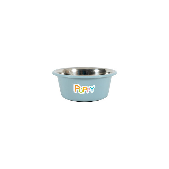 Ecuelle Inox Puppy. Ø 16.5 Cm . Couleur Bleu - Zolux - Zo-475542ble