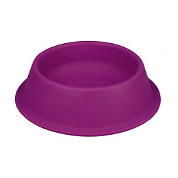 1.25 Litre Gamelle En Silicone Violet Ou Gris - Couleur Aléatoire. - Trixie - Tr-25016