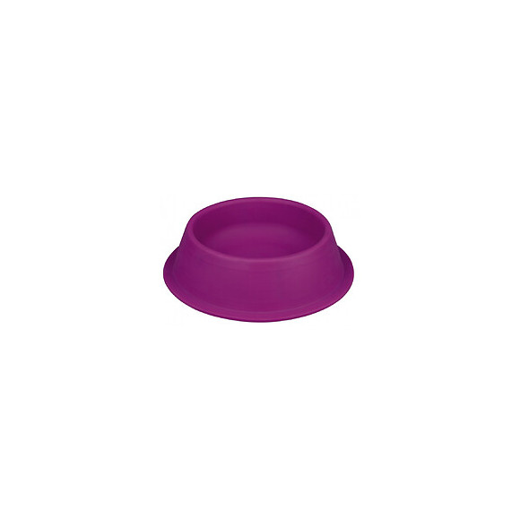 1.25 Litre Gamelle En Silicone Violet Ou Gris - Couleur Aléatoire. - Trixie - Tr-25016