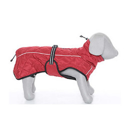 Manteau Minot Taille S- Encolure Max 33 Cm. Couleur Rouge. Pour Chien. - Trixie - Tr-67982