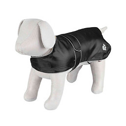 Manteau  Orléans Noir Taille M. Encolure: 42-52 Cm. Pour Chiens. - Trixie - Tr-30515
